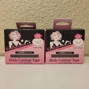 NWT Hollywood Fashion Body Contour Tape for Dark Skin Tones